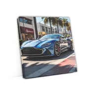 Aston Martin DBS Superleggera in Blue, Los Angeles - Elegance Redefined