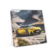 Aston Martin DBS Superleggera in Yellow - Mountain Majesty