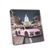 Pink Audi R8 in Washington DC - Bold and Stylish Ride