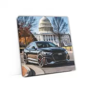 Black Audi RS5 in Washington DC - Power Meets Elegance