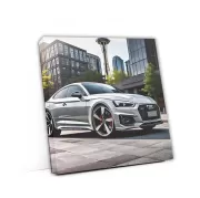 Silver Audi RS5 in Seattle, WA - Power Meets Elegance