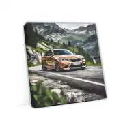 Brown BMW M2 in Mountain - Power and Precision