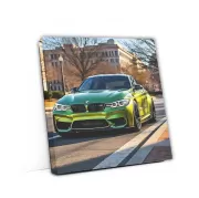 Green BMW M3 in Washington DC - Power and Elegance