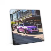 Purple BMW M3 in Seattle WA - Blend of Power and Elegance