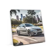 Gray BMW M4 in Houston, TX - Sporty Elegance on Wheels