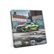 BMW M8 in Vibrant Green - Bold and Luxurious Ride