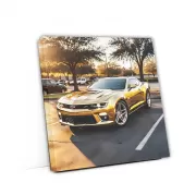 Gold Chevrolet Camaro SS in Houston - Bold and Powerful