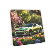 Chevrolet Camaro SS in Blooming Green Serenity - Bold Performance
