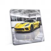 Yellow Chevrolet Corvette Z06 in Garage - Pure Speed Thrill