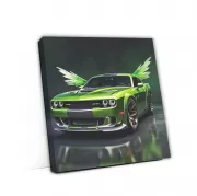 Green Fairy Dodge Charger SRT Hellcat - Power Unleashed