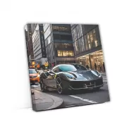 Sleek Black Ferrari 488 GTB in NYC: Speed Meets Style