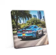 Blue Ford Mustang GT in Austin - Bold and Powerful Ride