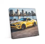 Yellow Ford Mustang GT in San Diego, CA - Bold and Iconic