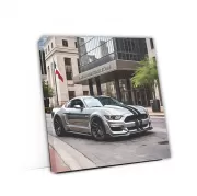 Gray Ford Mustang Shelby GT500 in Dallas - Power Unleashed