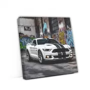 Shelby GT500 Mustang: Iconic White Beast Unleashed