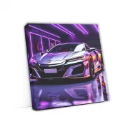 Honda NSX in Vibrant Purple - Ultimate Driving Machine