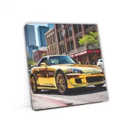 Gold Honda S2000 in Denver, CO - Sporty Elegance on Wheels