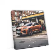 Jaguar F-Pace SVR in Brown at Auto Service - Power Unleashed