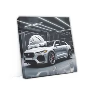 Jaguar F-Pace SVR Silver Ice - Cool, Powerful, Sleek Ride