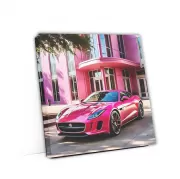 Pink Jaguar F-Type Spotted in Fort Worth, TX - Bold Elegance