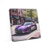 Sleek Purple Jaguar F-Type in Columbus, OH - Bold Elegance
