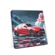 Jaguar XE SV Project 8 in Red with Ice Cream - Bold Power