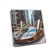 Brown Lamborghini Aventador in Chicago - Elegance Meets Power