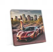 Burgundy Lamborghini Aventador in Phoenix - Ultimate Luxury