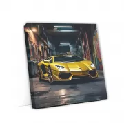 Lamborghini Huracan Evo Yellow in City - Speed and Style