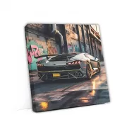 Lamborghini Huracan in Gray: Elegance Meets Power