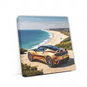 Lotus Evora in Brown on Beach - Elegance Meets Power