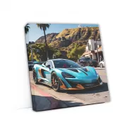 Blue McLaren 600LT in Los Angeles - Speed Meets Elegance