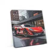 Red McLaren 600LT in NYC: Speed Meets Style