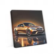 Mercedes AMG C63 in Brown - Blend of Power and Elegance