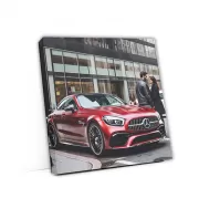 Burgundy Mercedes AMG GT 4-Door in NYC - Power Meets Elegance