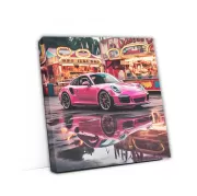 Porsche 911 in Pink: Dream for Fairy Tale Enthusiasts
