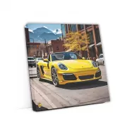 Yellow Porsche Boxster in Denver CO - Sporty Elegance