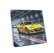 Subaru BRZ & Toyota 86: Yellow Duo on Track - Sporty & Spirited