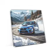 Subaru WRX Blue Drifting - Unleash Performance Beast