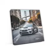 Gray Subaru WRX in San Francisco - Sleek and Sporty Ride