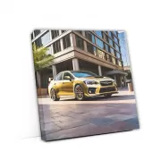 Subaru WRX STI in Gold Shines in Fort Worth TX - Pure Performance