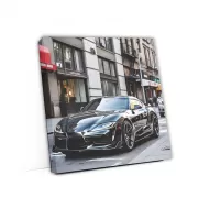 Black Toyota GR Supra in NYC - Sleek and Powerful Performance