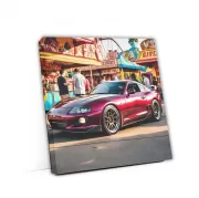 Burgundy Toyota Supra - Iconic Sports Car Excellence