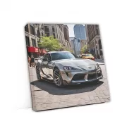 Gray Toyota Supra in Indianapolis - Elegance Meets Power