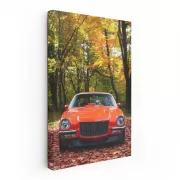 1971 Chevy Camaro in Autumn Woods - Classic Muscle Legend