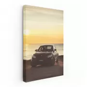 BMW F87 M2 Black at Sunset by Sea - Power Meets Elegance