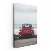 BMW M2 in Red - Striking Rear View, Dynamic Performance