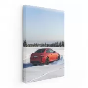 BMW M2 in Fiery Red on Snow - Ultimate Driving Machine