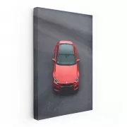 BMW M2 Red Side Top View - Bold and Sporty Design