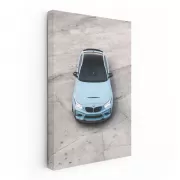 BMW M2 Aerial View in Blue - Dynamic Performance Unleashed